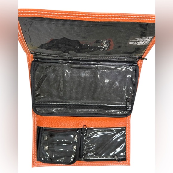 CCC Tangerine Vegan Travel Jewelry Wallet - Picture 3 of 6